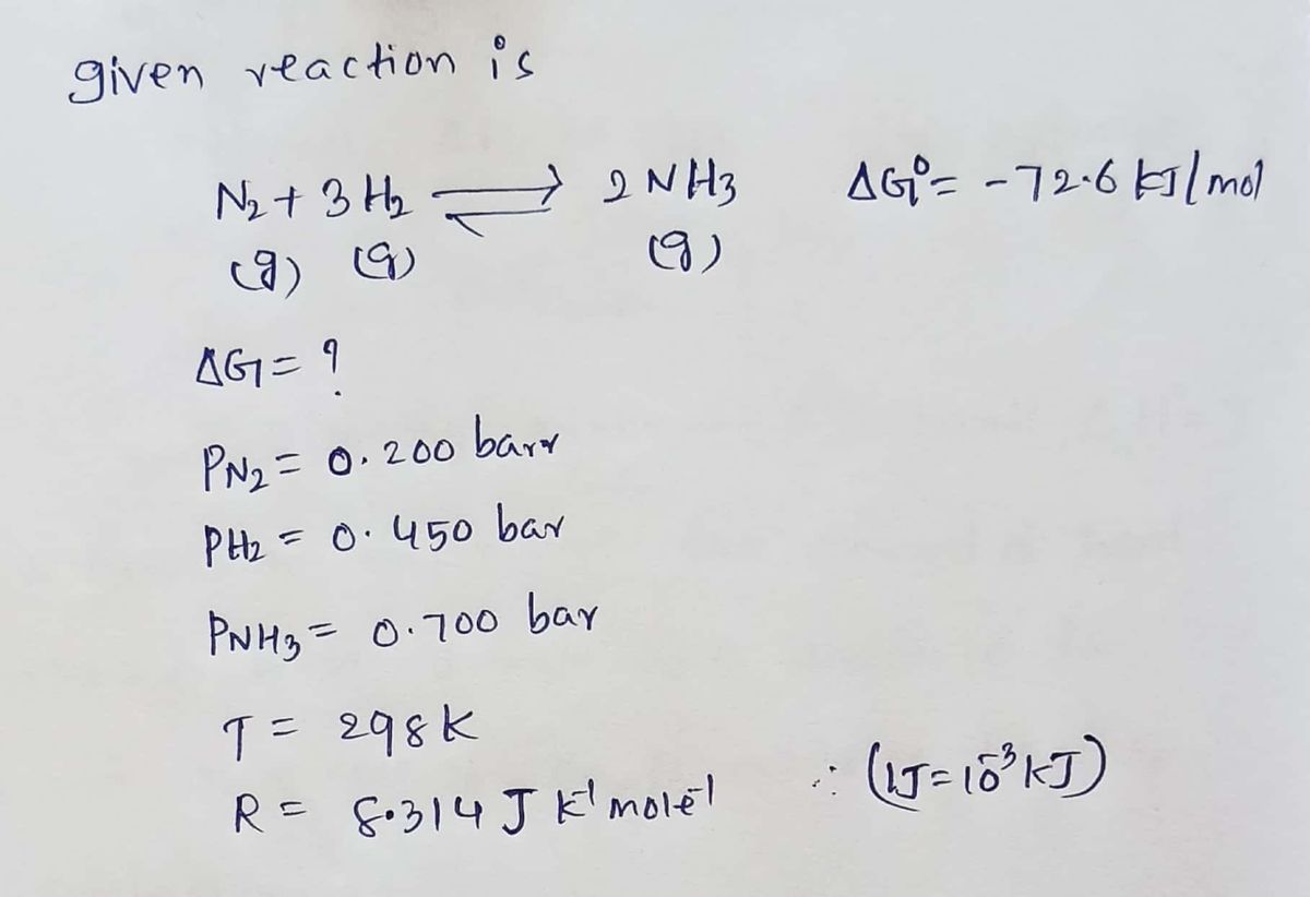 Chemistry homework question answer, step 1, image 1